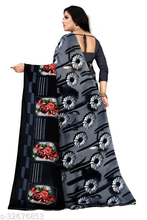 Printed Saree