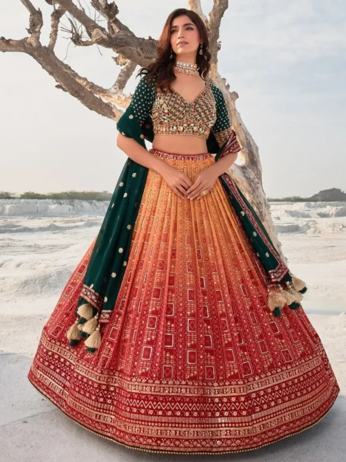 Printed Lehenga Choli