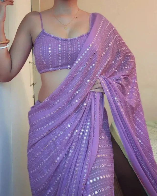 Printed Saree