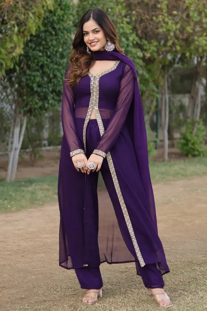 Purple Kurti