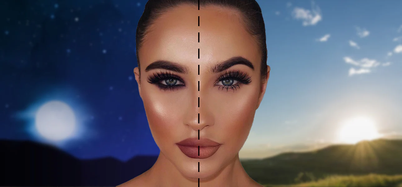 Day to Night Makeup Transformation