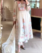White Kurti