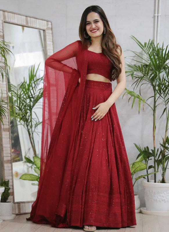 Red Lehenga Choli