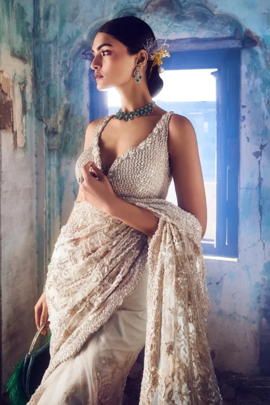 White Saree