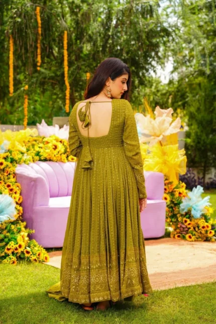 Mehndi Salwar Suit