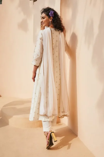 White Salwar Suit