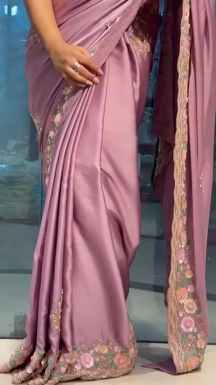 Pink Saree