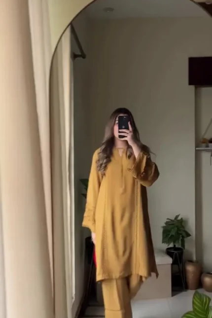 Yellow Kurti