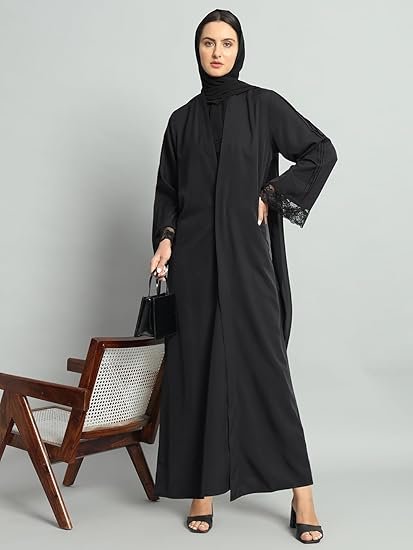 abaya with Hiajb