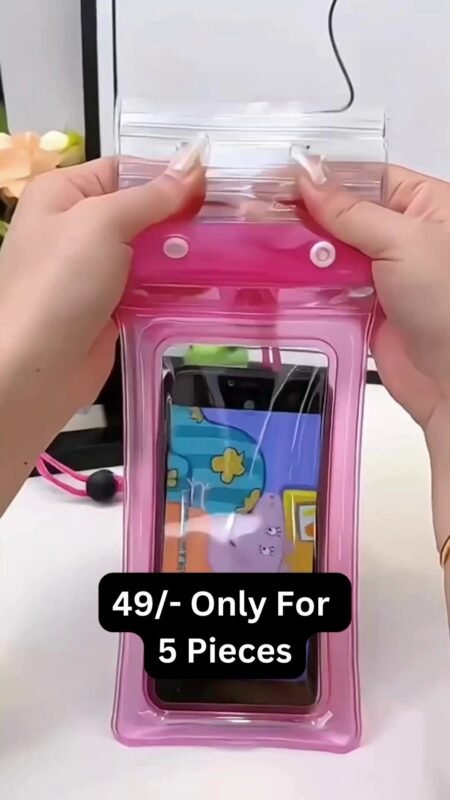 Waterproof Transparent Mobile Pouch