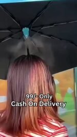 Windproof Reverse Folding Umbrella
