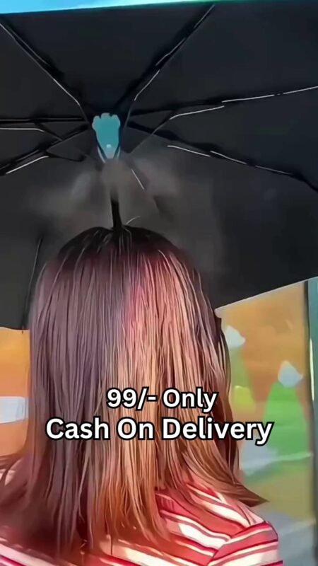 Windproof Reverse Folding Umbrella