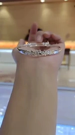 Silver Bangle Bracelet