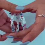 Silver-Toned Bangle Set