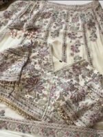 STUNNING DESIGNER LEHANGA ( OFF WHITE)